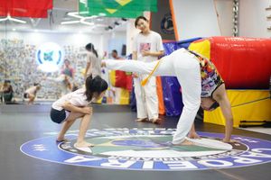 Capoeira Group Training